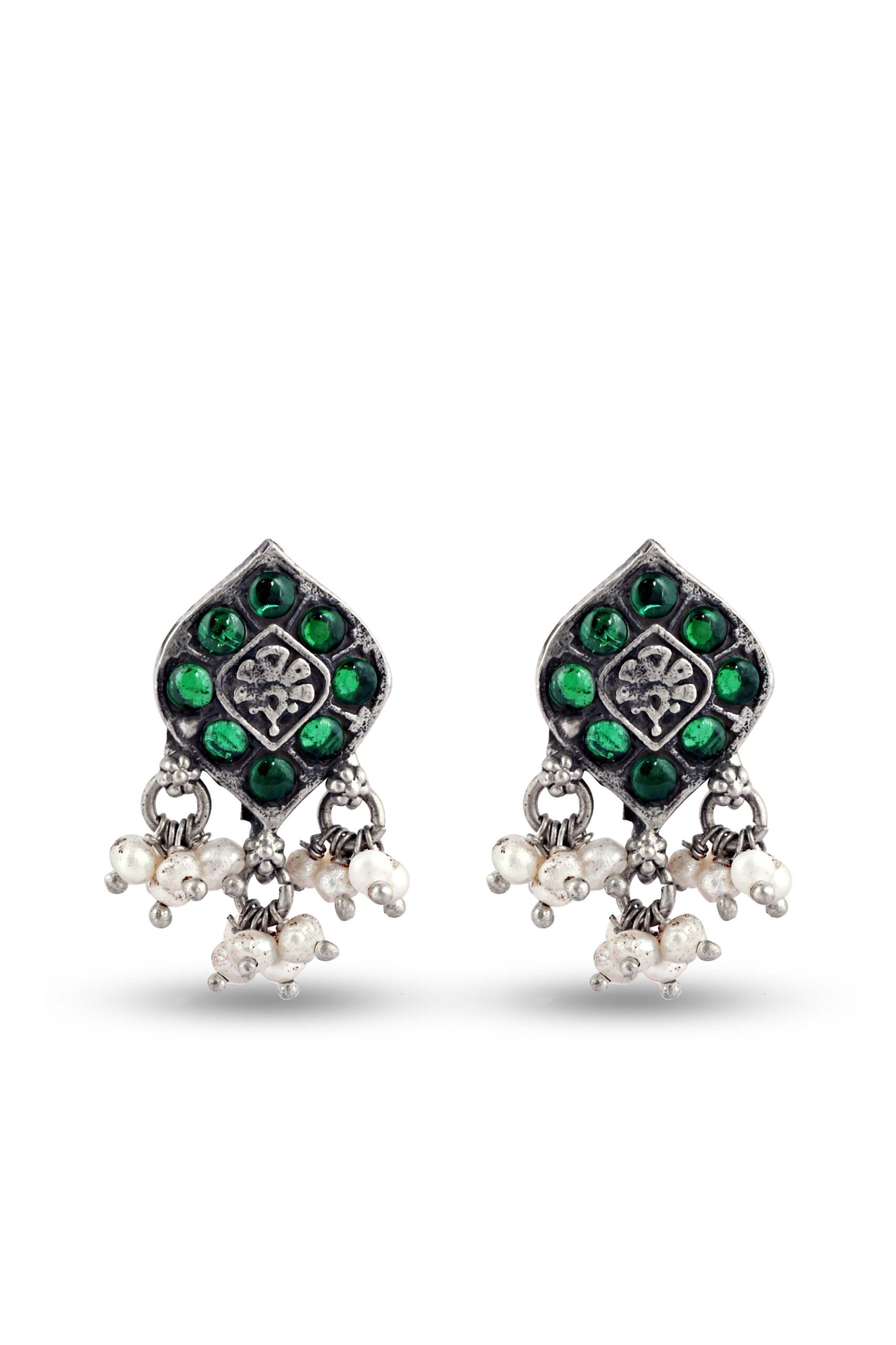 Bohemian Green Stone 3 Piece Set image 1
