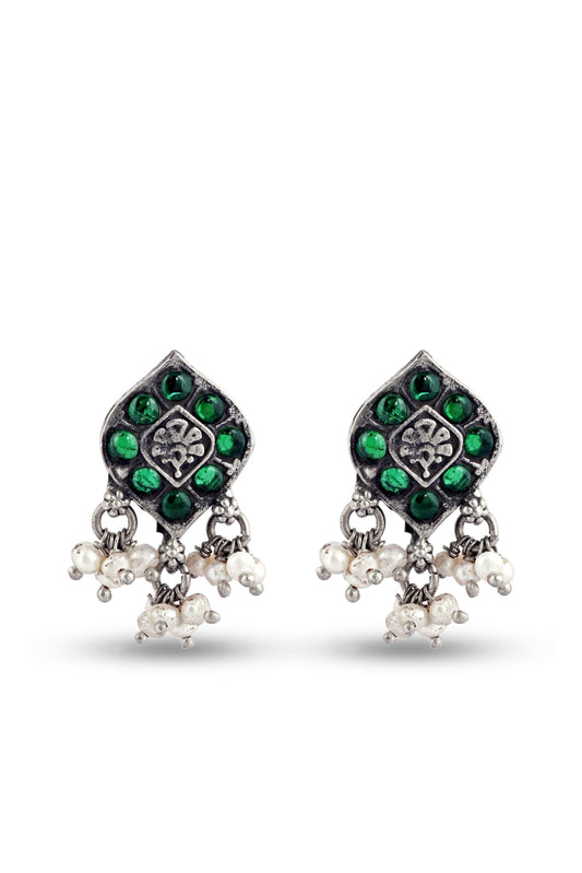 Bohemian Green Stone 3 Piece Set image 1