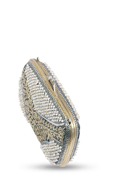 Handcrafted Indian Ethnic Clutch Bag image 1