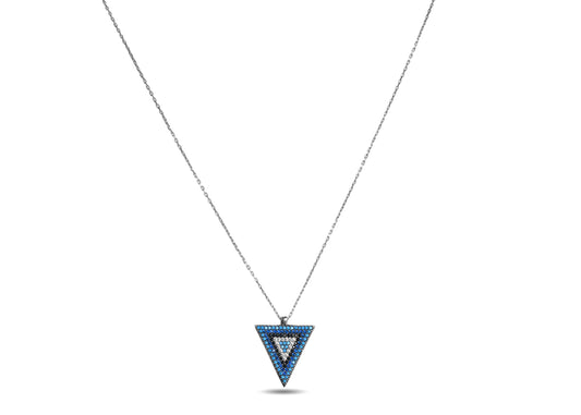 925 Silver Evil EYE Pendant image 0