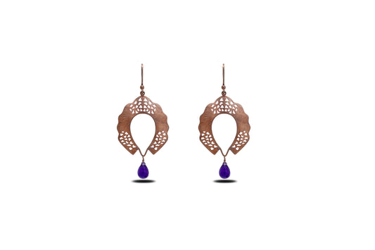 925 Silver Hanging hoops  earring image 0