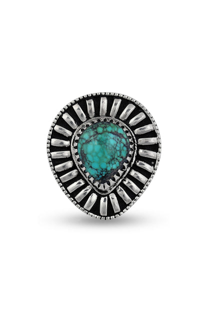 Turquoise  Sterling Silver Ring image 0