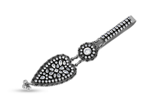 Heart Shape Classy Silver Guccha image 0