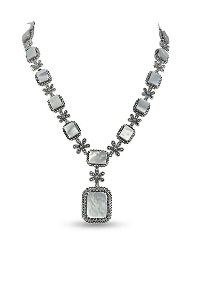 Silver 925 Stone Stud Set